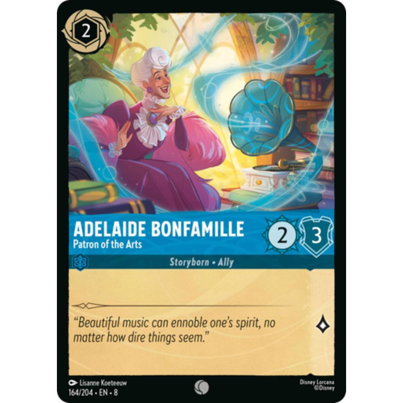 Adelaide Bonfamille - Patron of the Arts (Foil)