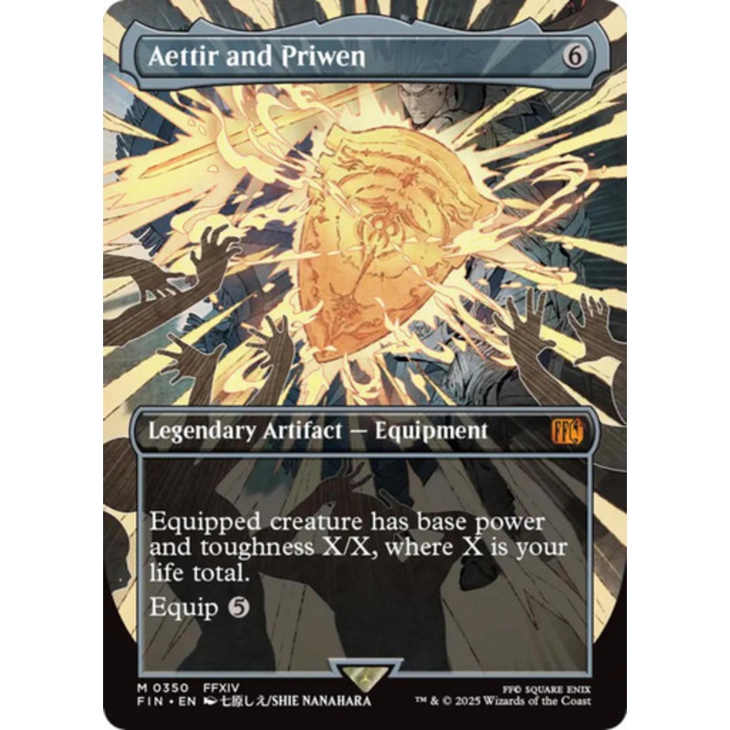 Aettir and Priwen (Borderless Art) | FINAL FANTASY