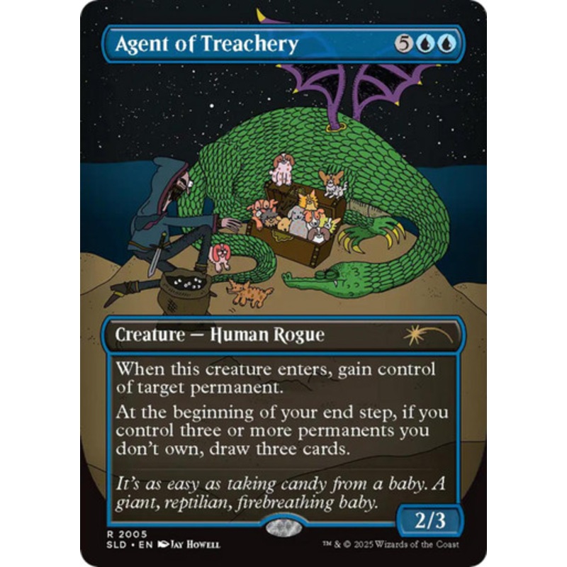 Agent of Treachery (Secret Lair - Featuring: Jay Howell) | Secret Lair Drops