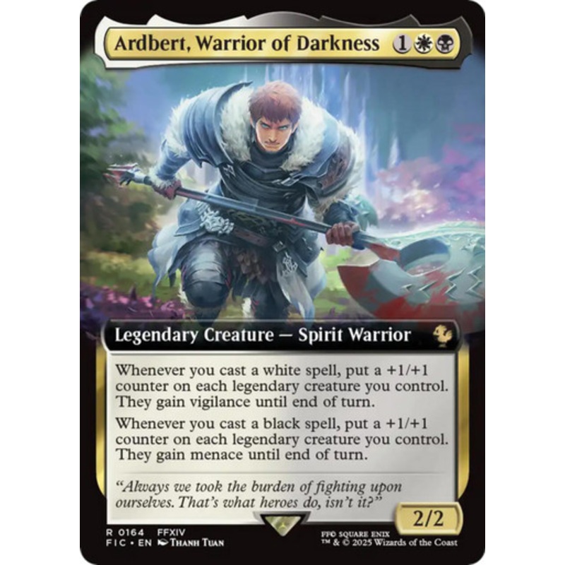 Ardbert, Warrior of Darkness (Extended Art) | FINAL FANTASY Commander