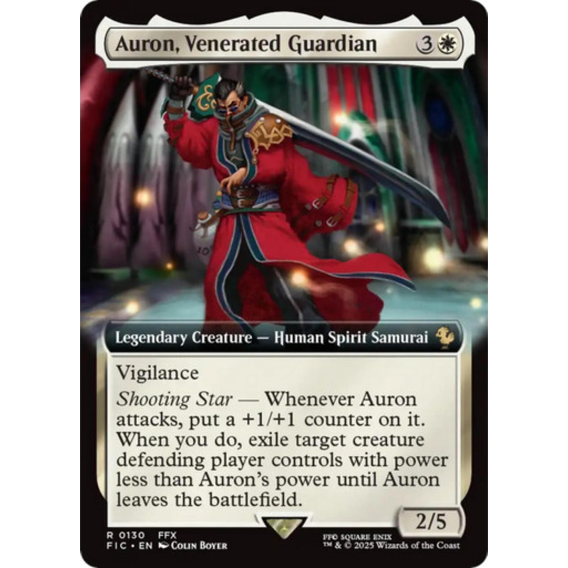 Auron, Venerated Guardian (Extended Art) | FINAL FANTASY Commander