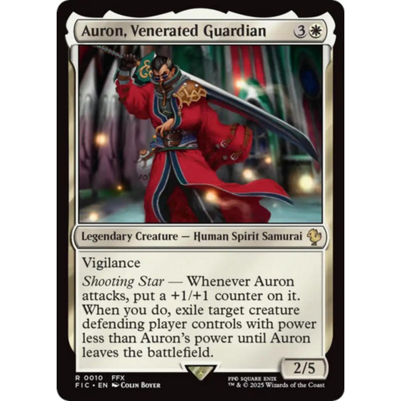 Auron, Venerated Guardian | FINAL FANTASY Commander