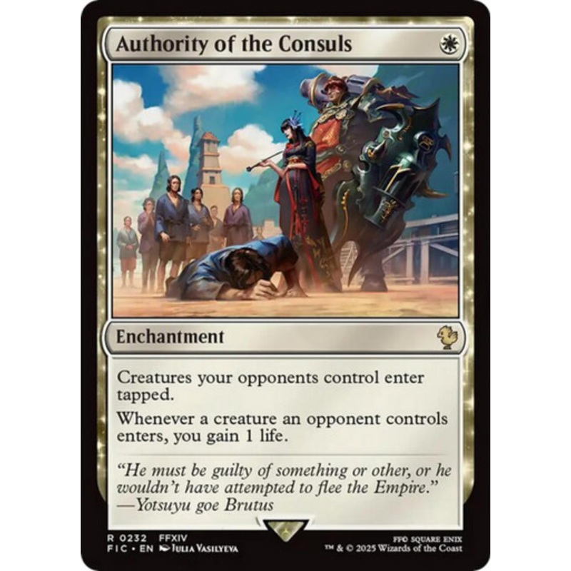 Authority of the Consuls | FINAL FANTASY Commander
