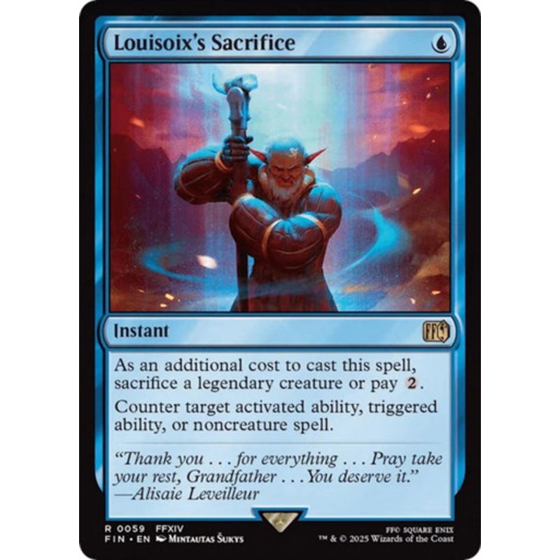 Louisoix's Sacrifice | FINAL FANTASY