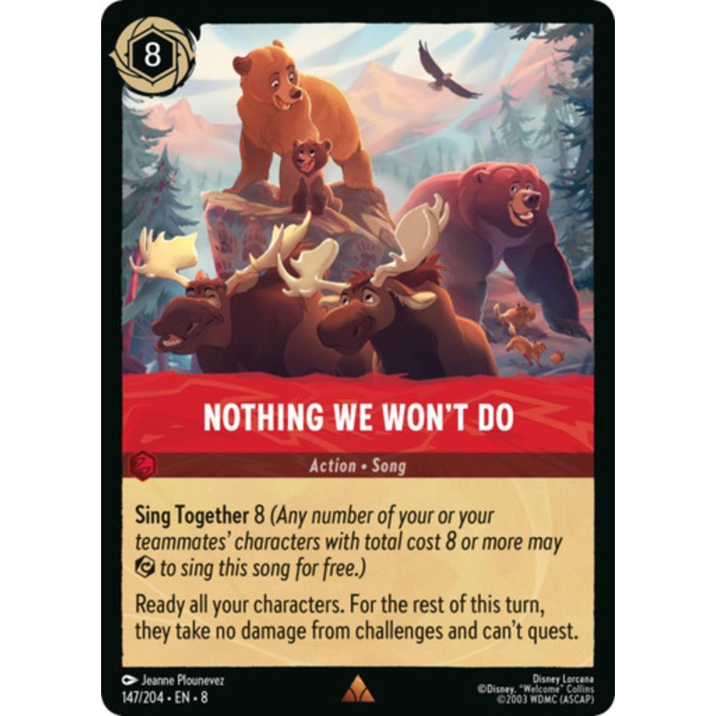 Nothing We Won't Do (Foil)