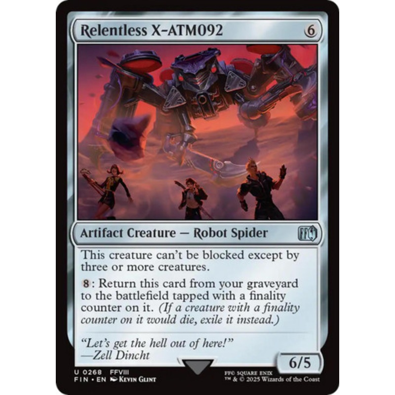 Relentless X-ATM092 | FINAL FANTASY