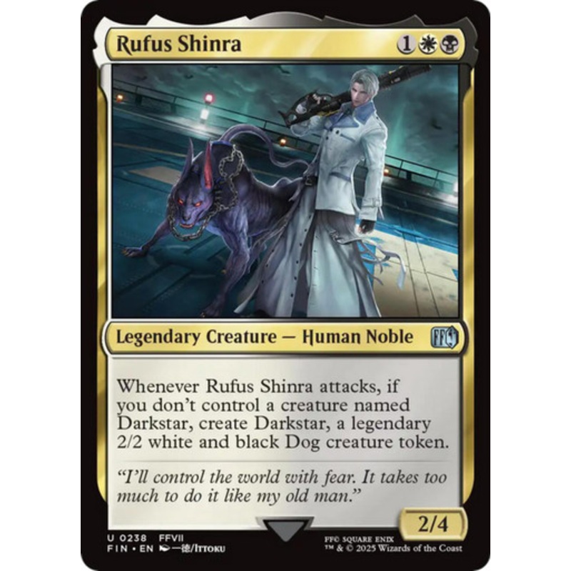 Rufus Shinra | FINAL FANTASY