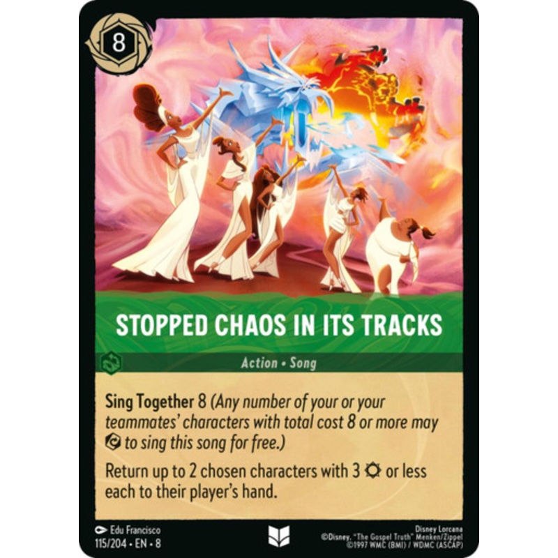 Stopped Chaos in Its Tracks (Foil)
