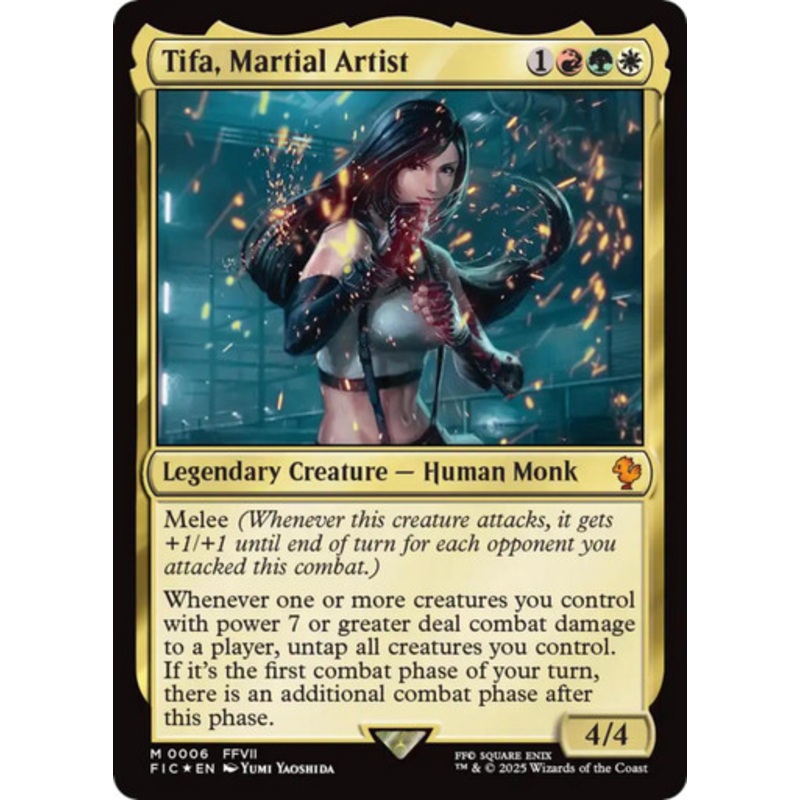 Tifa, Martial Artist (Foil) | FINAL FANTASY Commander