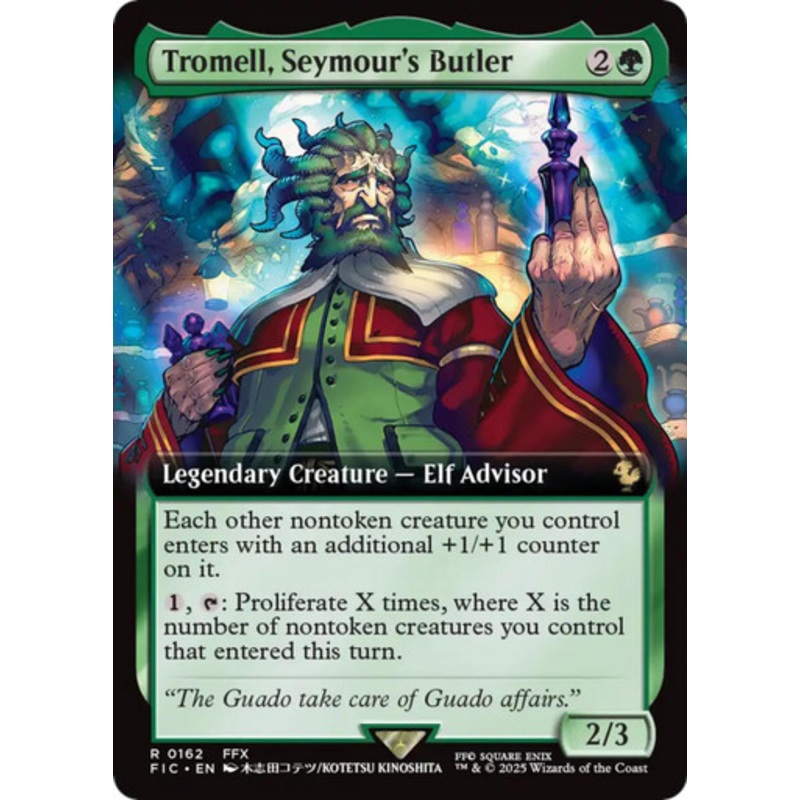 Tromell, Seymour's Butler (Extended Art) | FINAL FANTASY Commander