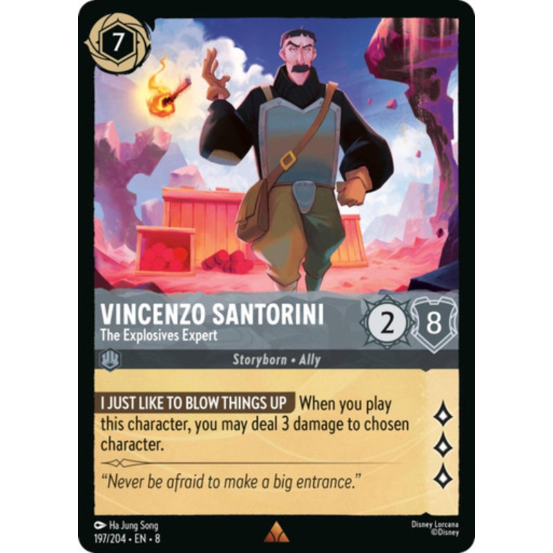 Vincenzo Santorini - The Explosives Expert