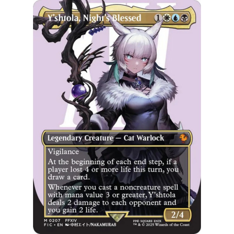 Y'Shtola, Night's Blessed (Borderless Character) | FINAL FANTASY Commander