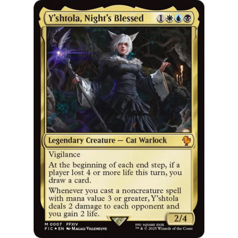 Y'Shtola, Night's Blessed (Foil) | FINAL FANTASY Commander