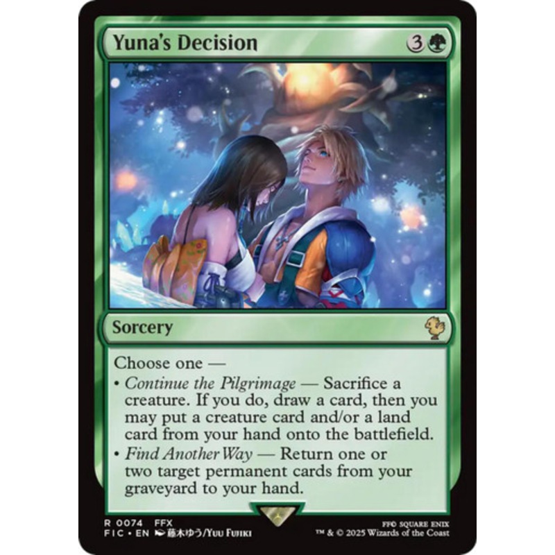 Yuna's Decision | FINAL FANTASY Commander