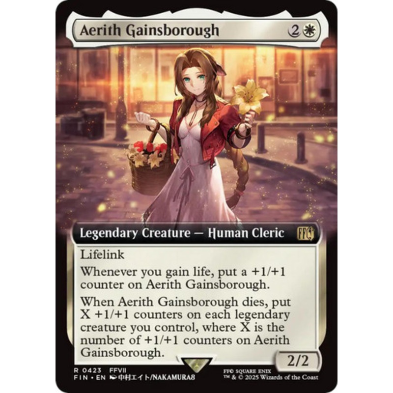 Aerith Gainsborough (Extended Art) | FINAL FANTASY