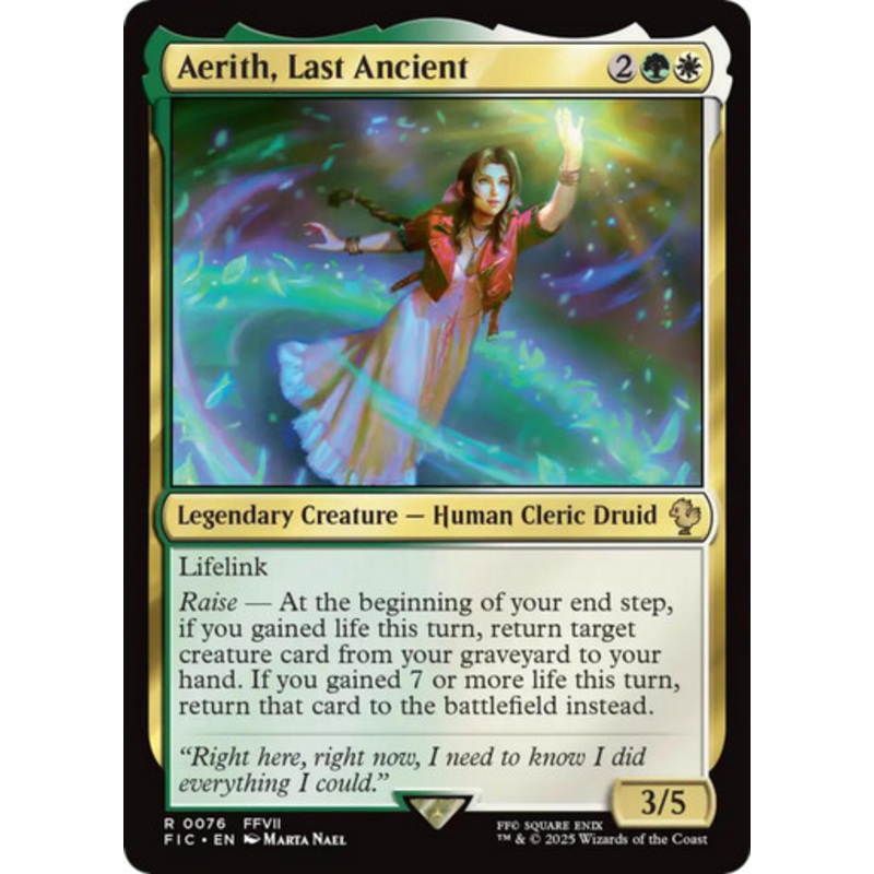 Aerith, Last Ancient | FINAL FANTASY Commander