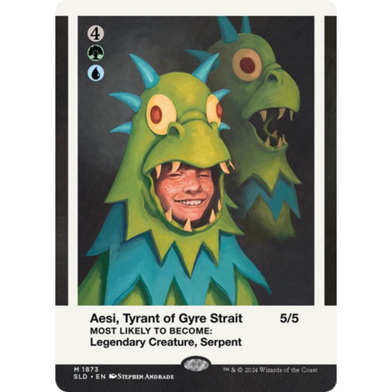 Aesi, Tyrant of Gyre Strait (Secret Lair - Secret Lair High: Class of '87) | Secret Lair Drops
