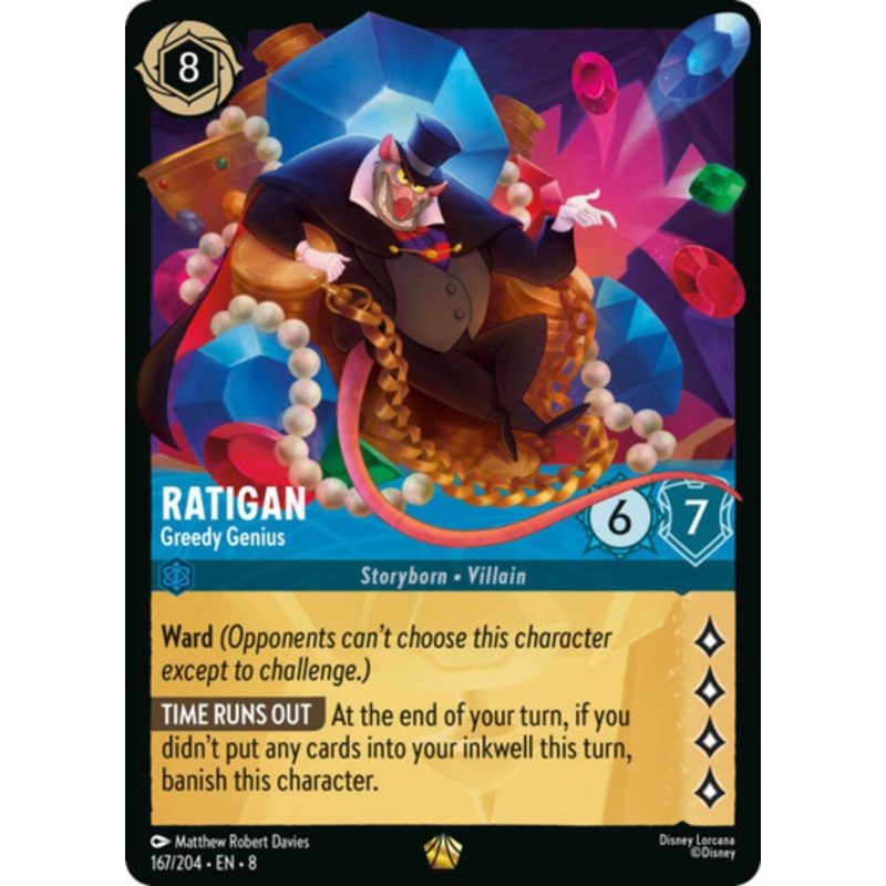 Ratigan - Greedy Genius (Foil)