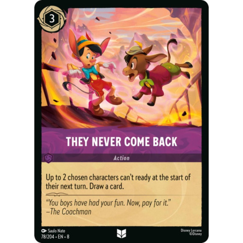 They Never Come Back (Foil)