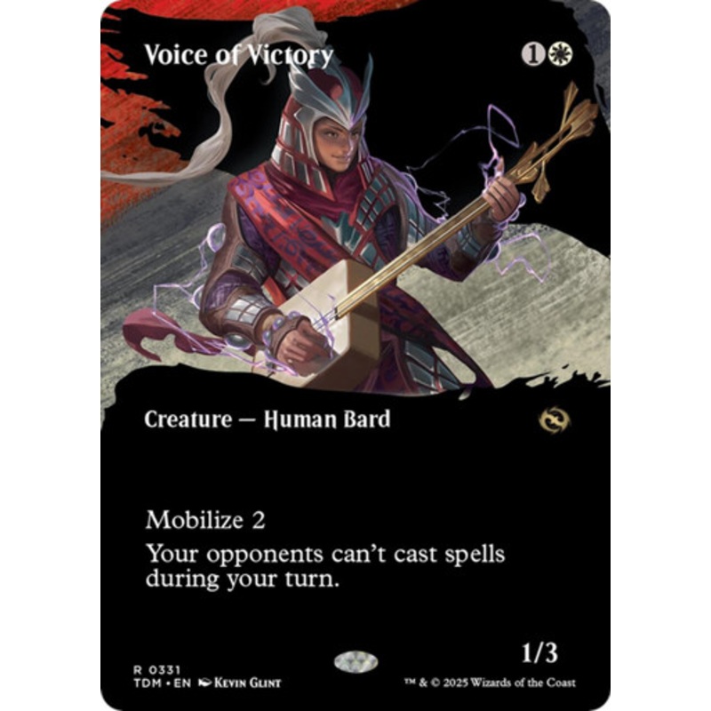Voice of Victory (Borderless Foil) | Tarkir: Dragonstorm