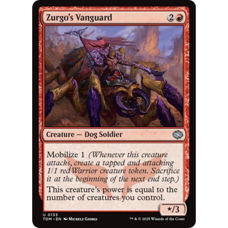 Zurgo's Vanguard (Foil) | Tarkir: Dragonstorm