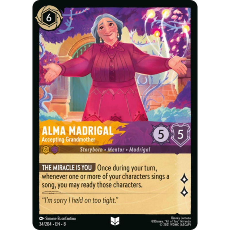 Alma Madrigal - Accepting Grandmother
