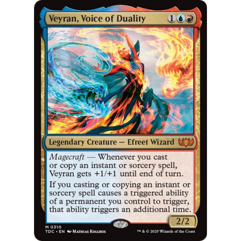 Veyran, Voice of Duality | Tarkir: Dragonstorm Commander