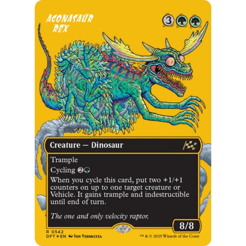Agonasaur Rex (Borderless First-Place Foil)