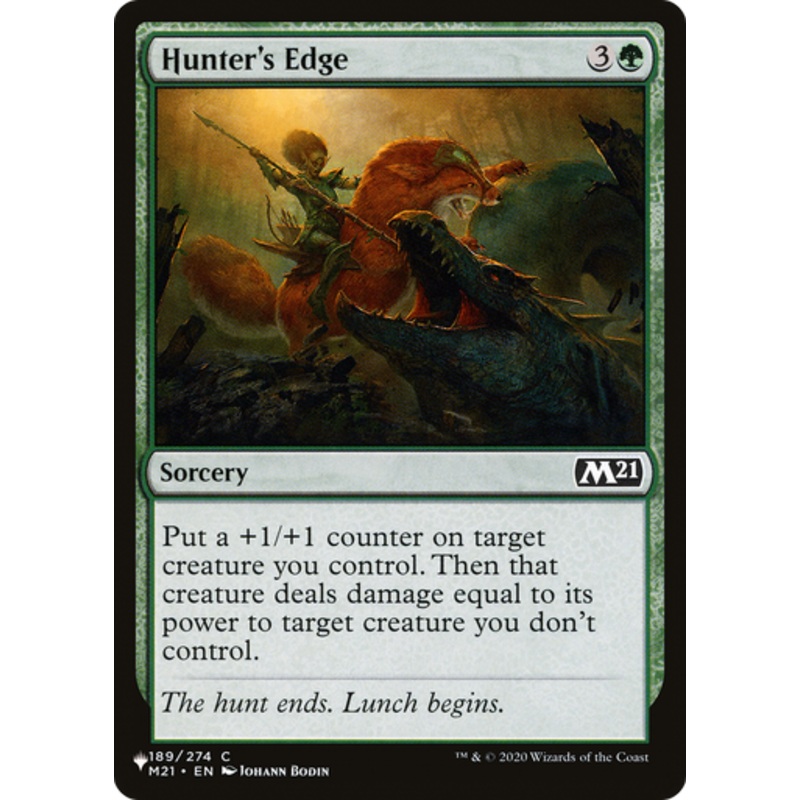 Hunter's Edge (The List Reprint) | Core Set 2021