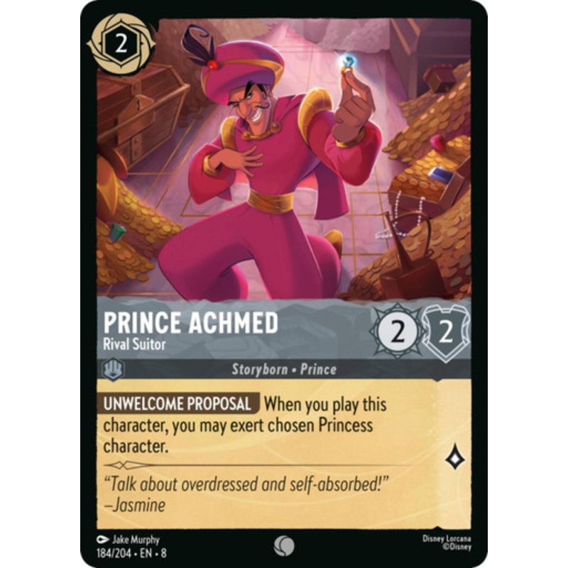 Prince Achmed - Rival Suitor (Foil)