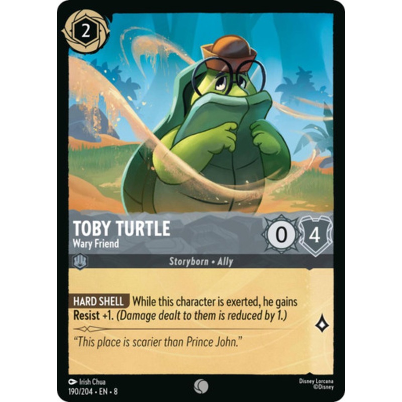 Toby Turtle - Wary Friend