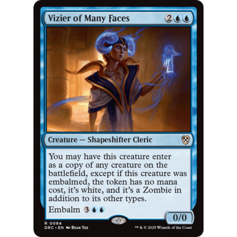 Vizier of Many Faces | Aetherdrift Commander