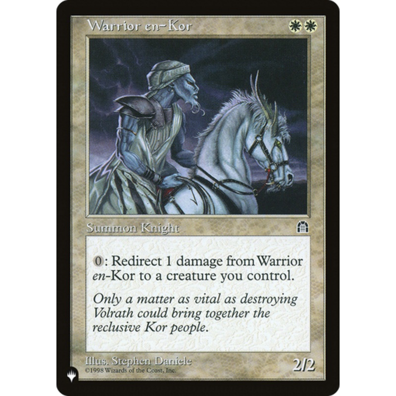 Warrior en-Kor (The List Reprint) | Stronghold