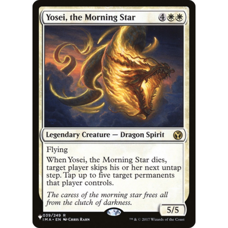 Yosei, the Morning Star (The List Reprint) | Iconic Masters