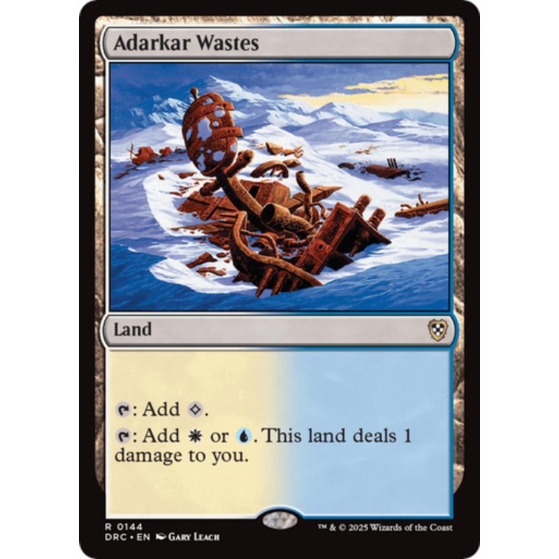 Adarkar Wastes | Aetherdrift Commander