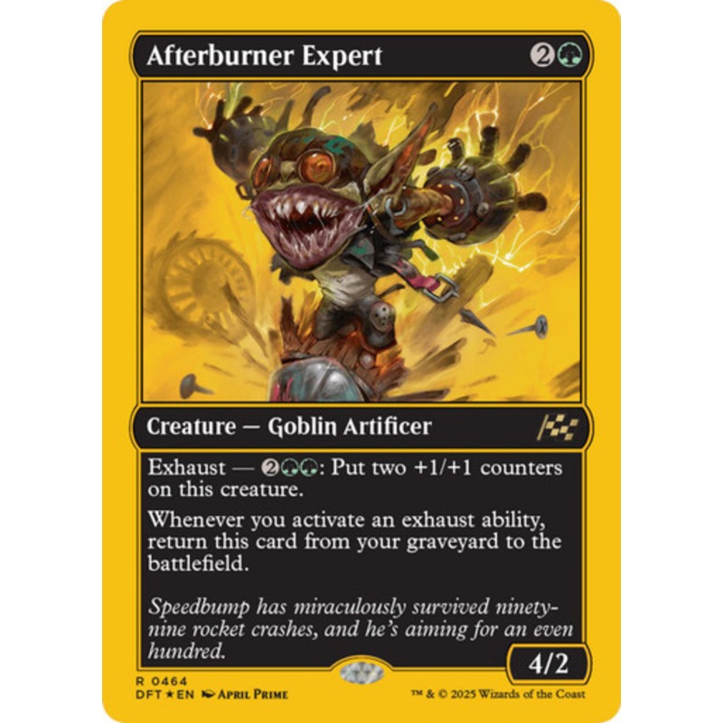 Afterburner Expert (First-Place Foil) | Aetherdrift