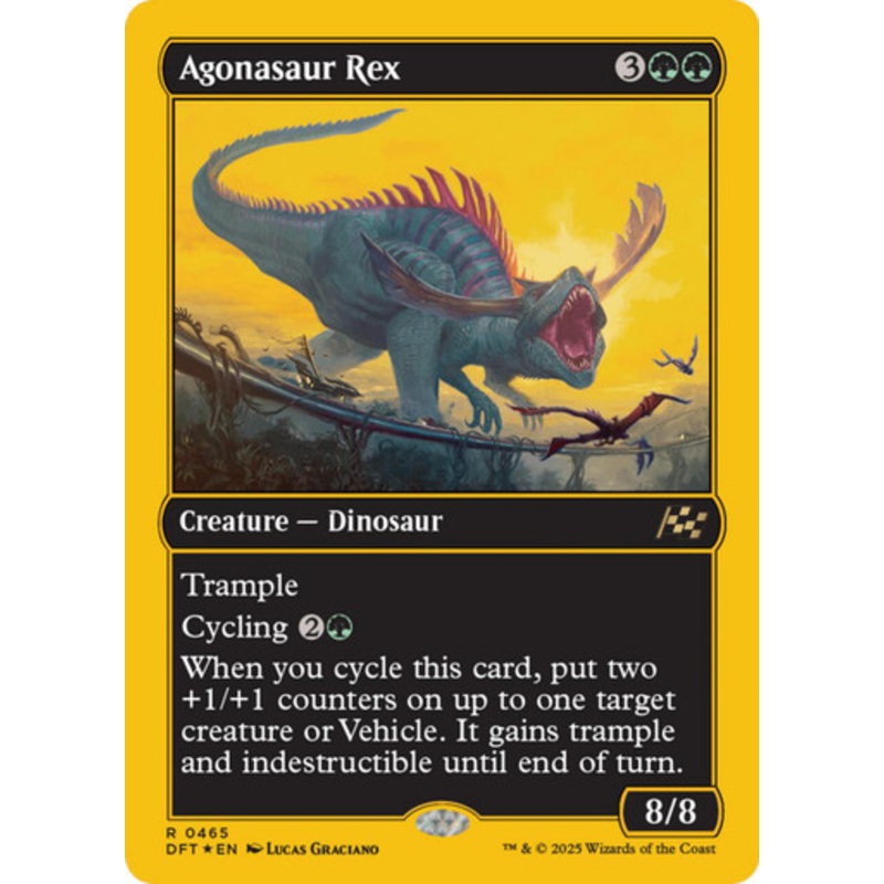 Agonasaur Rex (First-Place Foil) | Aetherdrift