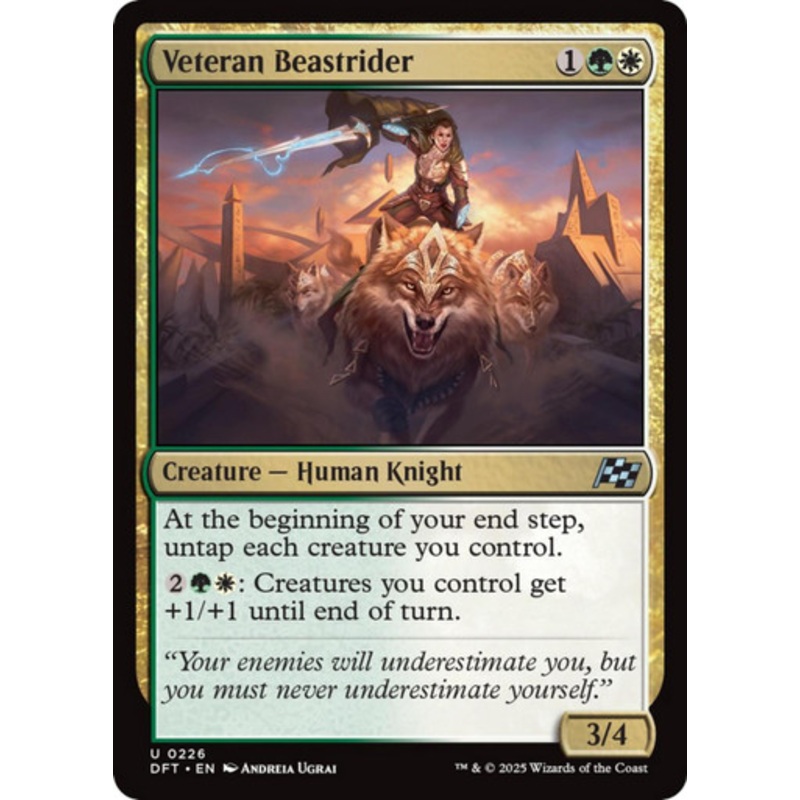 Veteran Beastrider | Aetherdrift