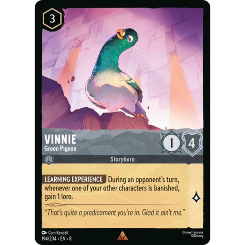 Vinnie - Green Pigeon