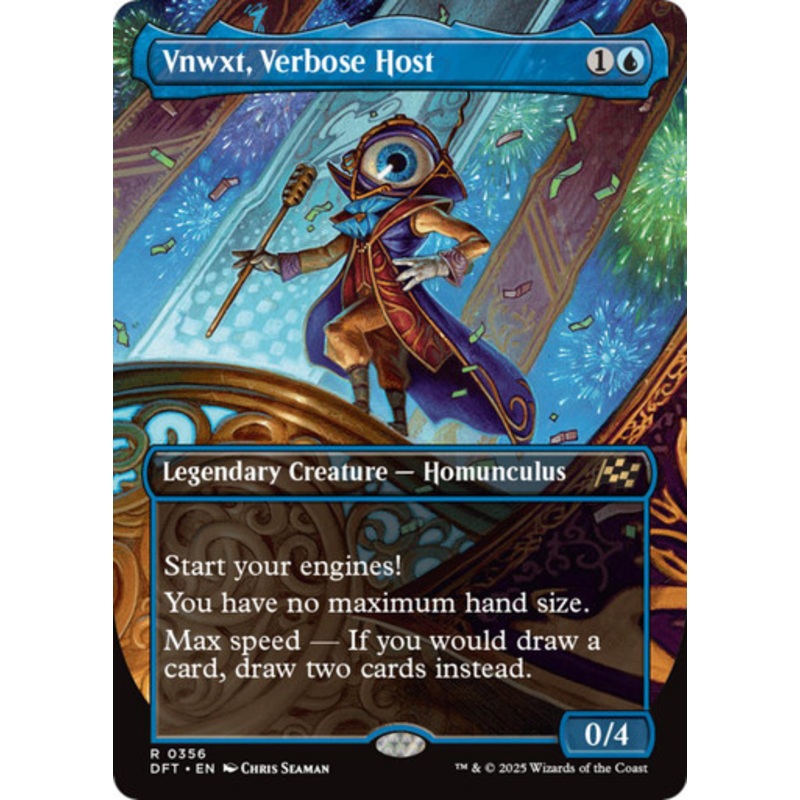 Vnwxt, Verbose Host (Borderless Art) | Aetherdrift