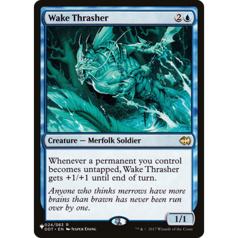 Wake Thrasher (The List Reprint) | Duel Decks: Merfolk vs. Goblins