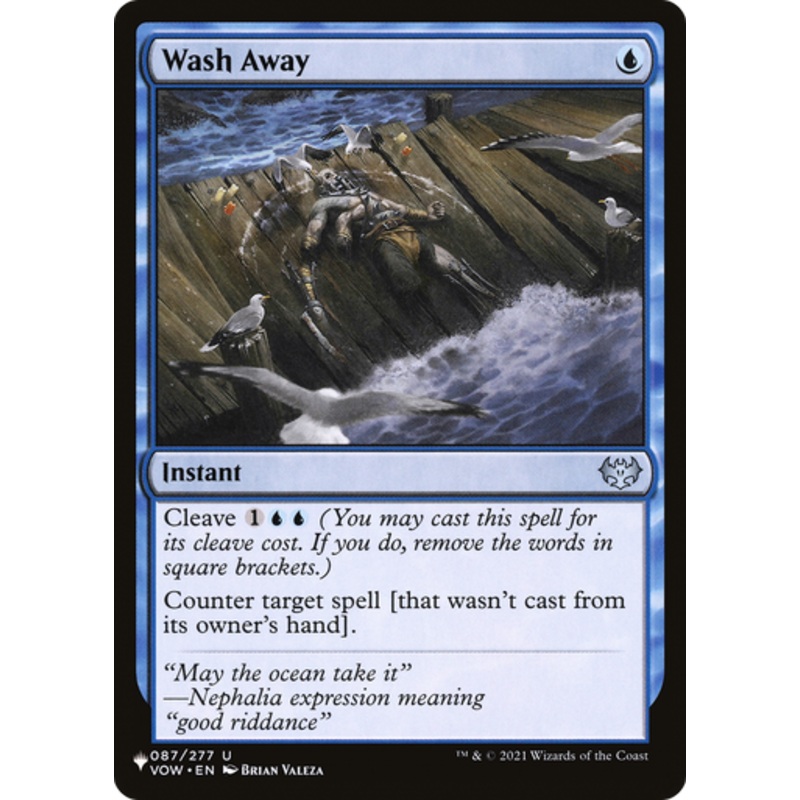 Wash Away (The List Reprint) | Innistrad: Crimson Vow