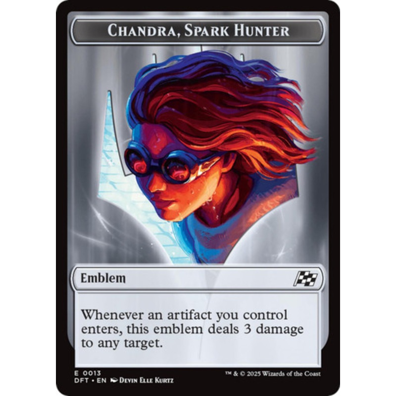 Aetherdrift - Chandra, Spark Hunter Emblem | Aetherdrift