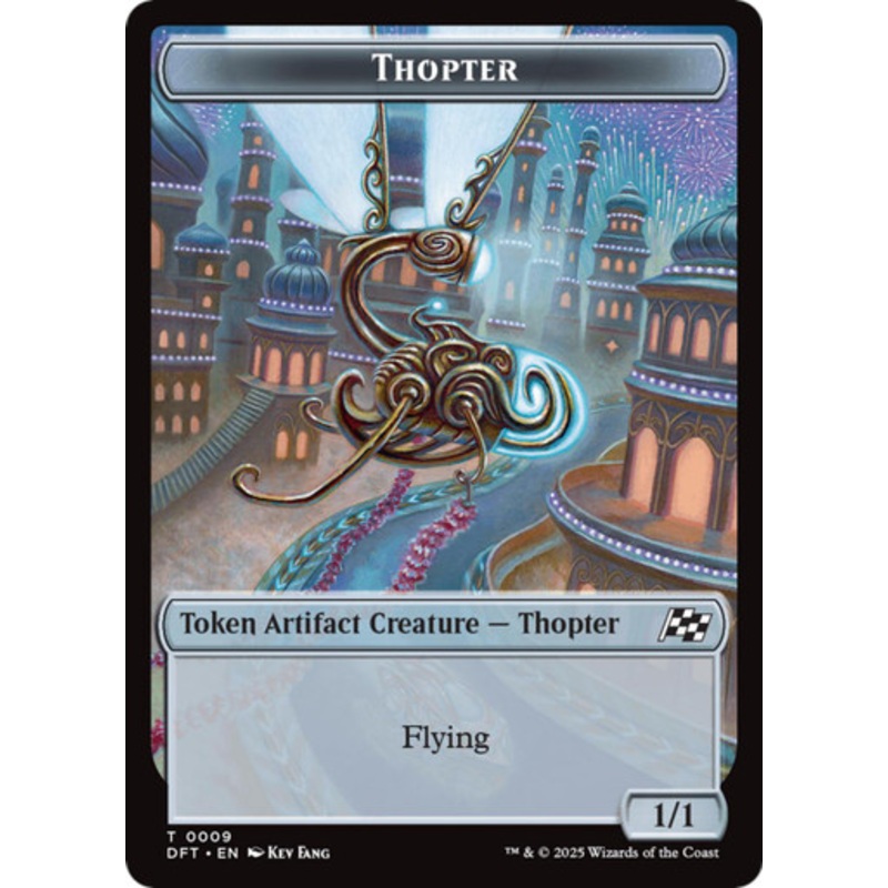 Aetherdrift - Thopter (#9) Token | Aetherdrift