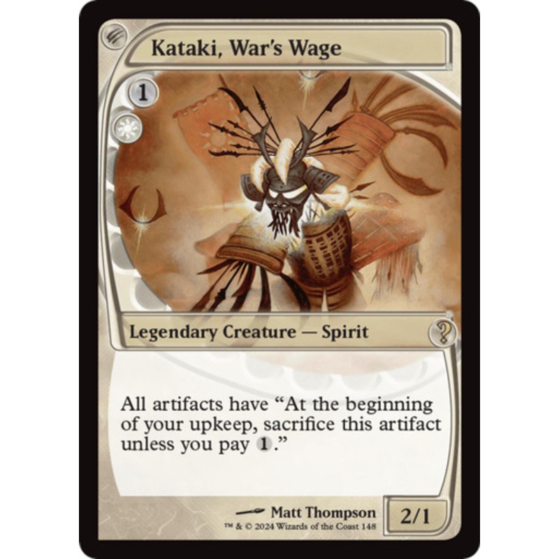 Kataki, War's Wage (Future Frame) | Mystery Booster 2