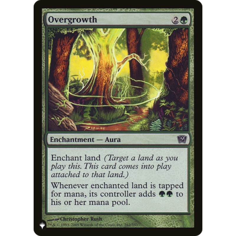 Overgrowth (The List Reprint) | 9th Edition