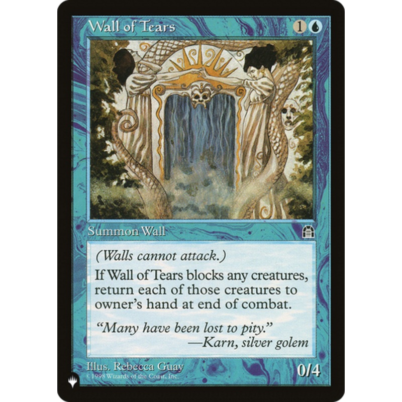 Wall of Tears (The List Reprint) | Stronghold