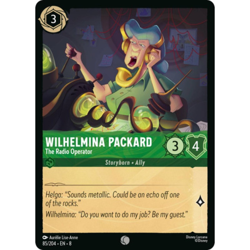 Wilhelmina Packard - The Radio Operator (Foil)