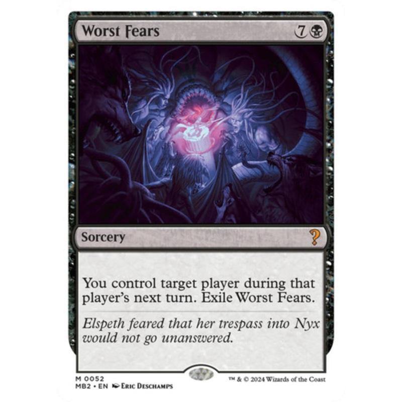 Worst Fears | Mystery Booster 2