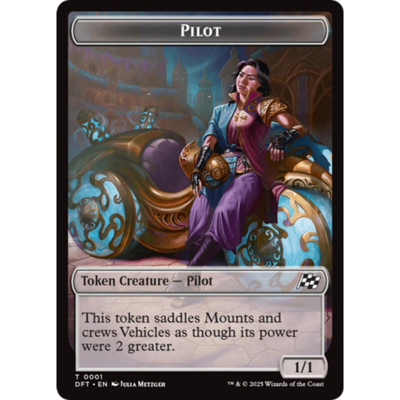Aetherdrift - Pilot Token (Foil)